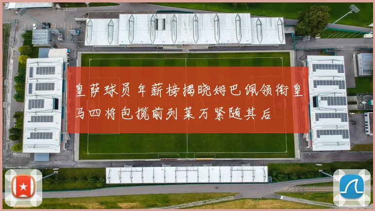皇萨球员年薪榜揭晓姆巴佩领衔皇马四将包揽前列莱万紧随其后